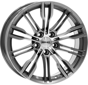 MONACO WHEELS GP8 Anthracite / Polish