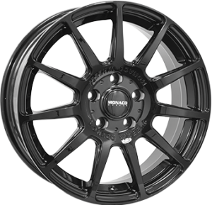 MONACO WHEELS RALLYE Gloss Black MONACO WHEELS RALLYE Gloss Black