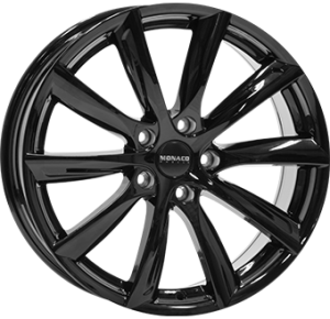 MONACO WHEELS GP6 Gloss Black MONACO WHEELS GP6 Gloss Black
