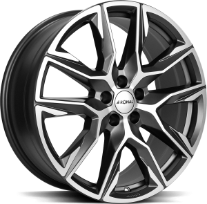 Ronal R71 Orbit Grey Matt Front Cut Ronal R71 Orbit Grey Matt Front Cut